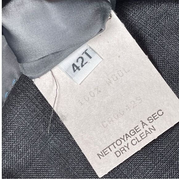 Peter Millar charcoal grey wool Sport Coat Blazer Men’s Size 42L - Picture 3 of 9